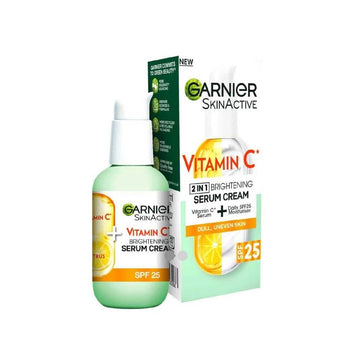 Garnier Vitamin C Serum Cream with 20% Vitamin C and SPF25 50ml in Sri Lanka