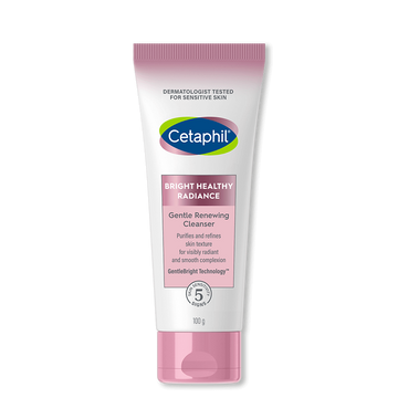 Cetaphil Bright Healthy Radiance Gentle Renewing Cleanser – 3-in-1 Exfoliating Face Wash 100ml
