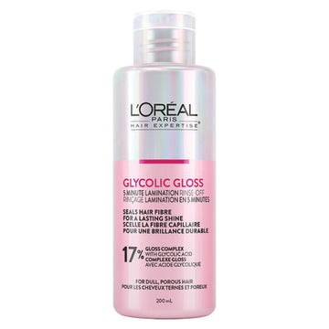 L'Oreal Paris Hair Expertise Glycolic Gloss Rinse-Off Gloss - 200ml