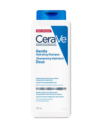 CeraVe Gentle Hydrating Shampoo – 8 oz (355ml)