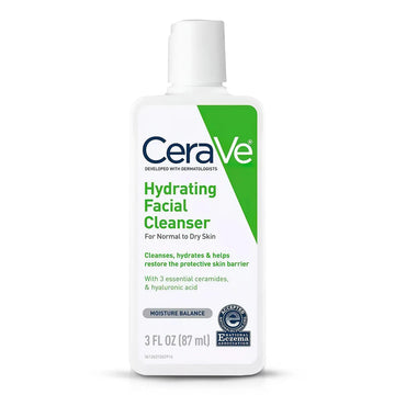 CeraVe Hydrating Facial Cleanser for Normal to Dry Skin – 87ml
