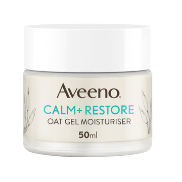 Aveeno Face Calm And Restore Oat Gel Moisturiser 50ml