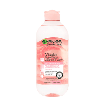 Garnier Micellar Rose Water Cleanse & Glow 400ml in Sri Lanka