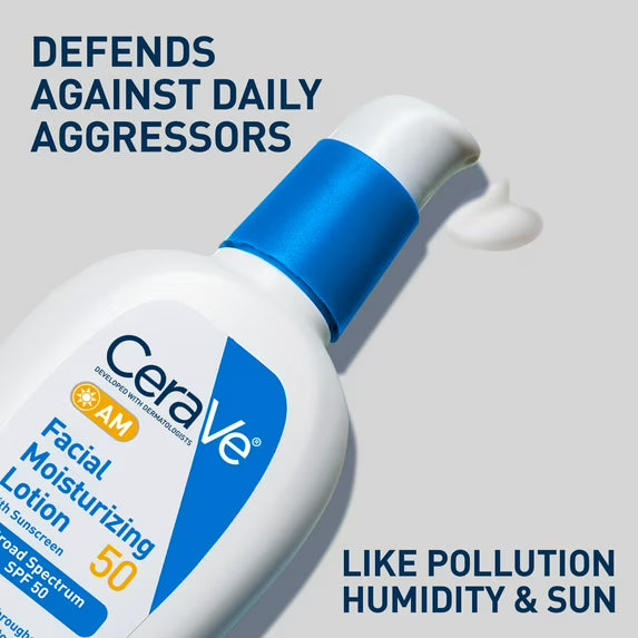 Cerave AM Facial Moisturizing Lotion SPF 50 89ml in Sri Lanka