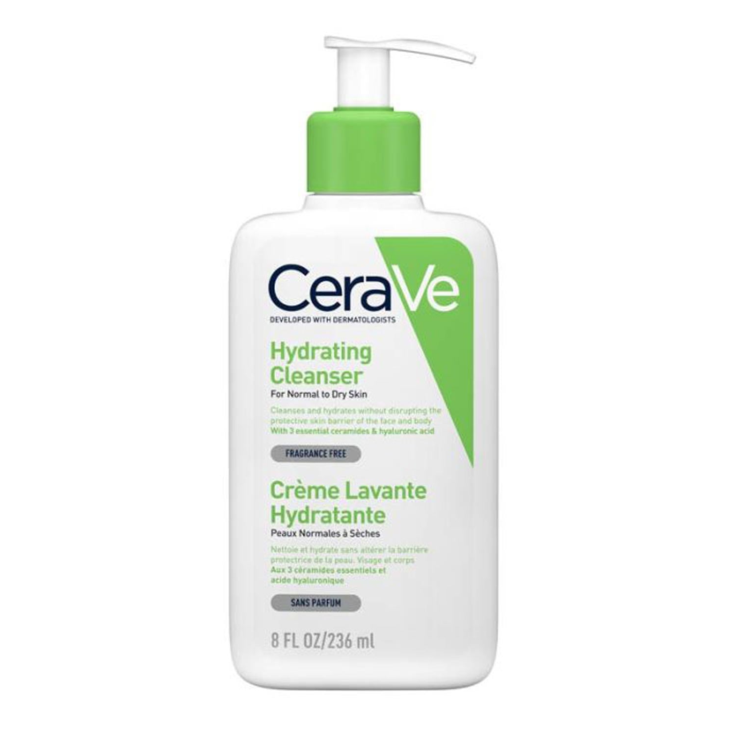 CeraVe Hydrating Cream to Foam Cleanser 236ml
