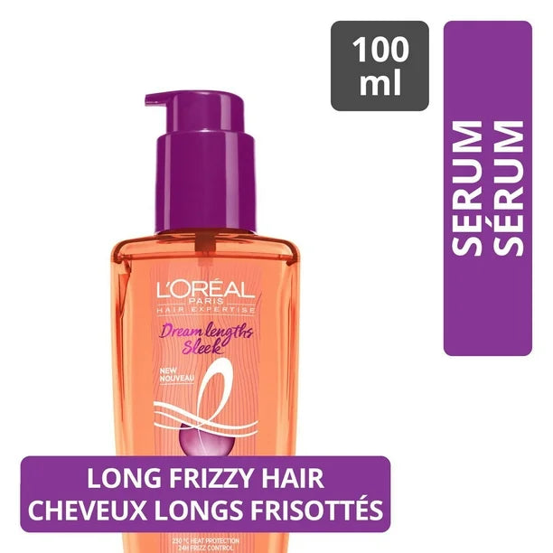 Loreal Paris Hair Expertise Dream Lengths Sleek Hair Serum 100 ml