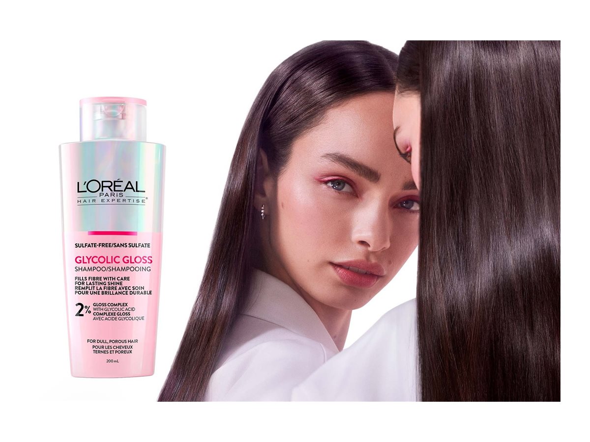 L'Oreal Paris Hair Expertise Glycolic Gloss Shampoo - 200ml