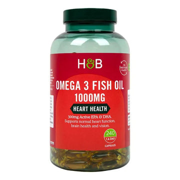 Holland & Barrett Omega 3 Fish Oil 1000mg 240 Capsules