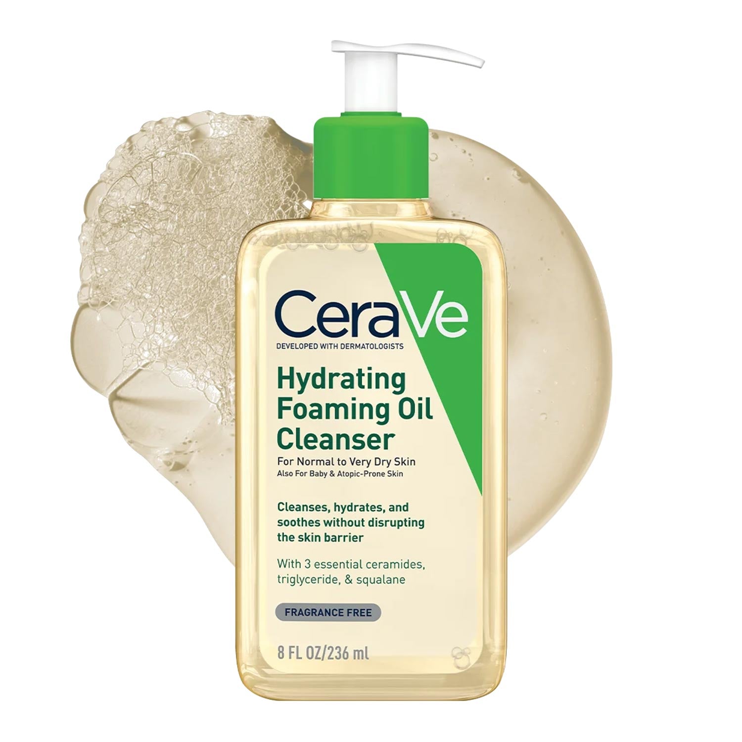 CeraVe Hydrating Foaming Oil Cleanser 236ml