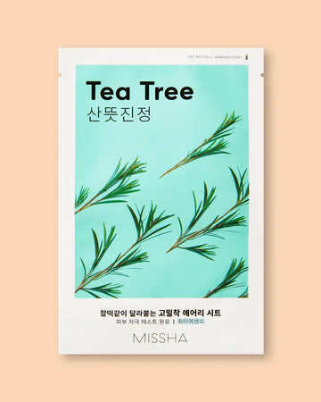 MISSHA AIRY FIT SHEET MASK [TEA TREE]