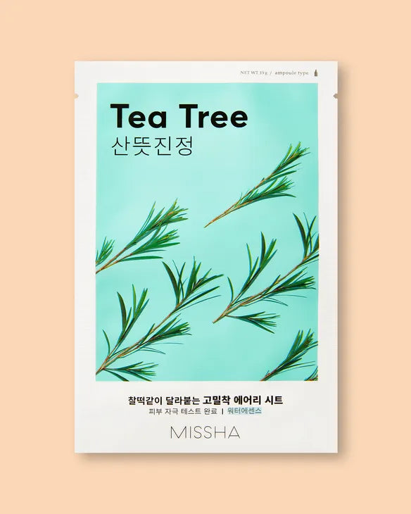 MISSHA AIRY FIT SHEET MASK [TEA TREE]