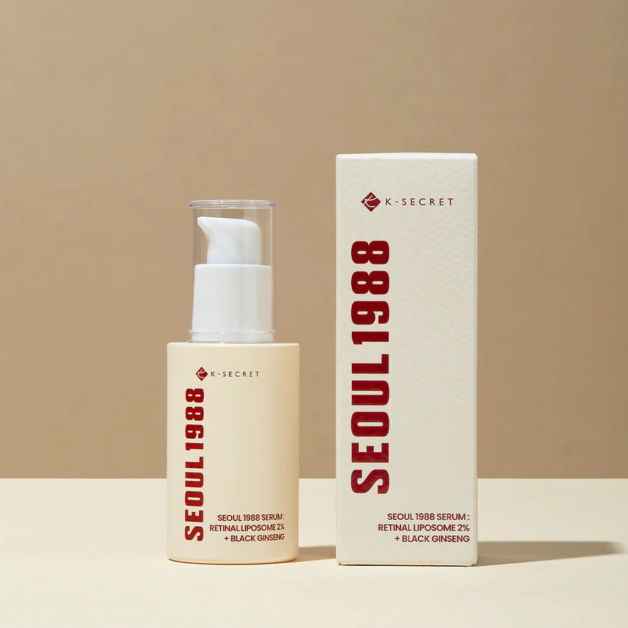SEOUL 1988 Serum: Retinal Liposome 2% + Black Ginseng 30ml