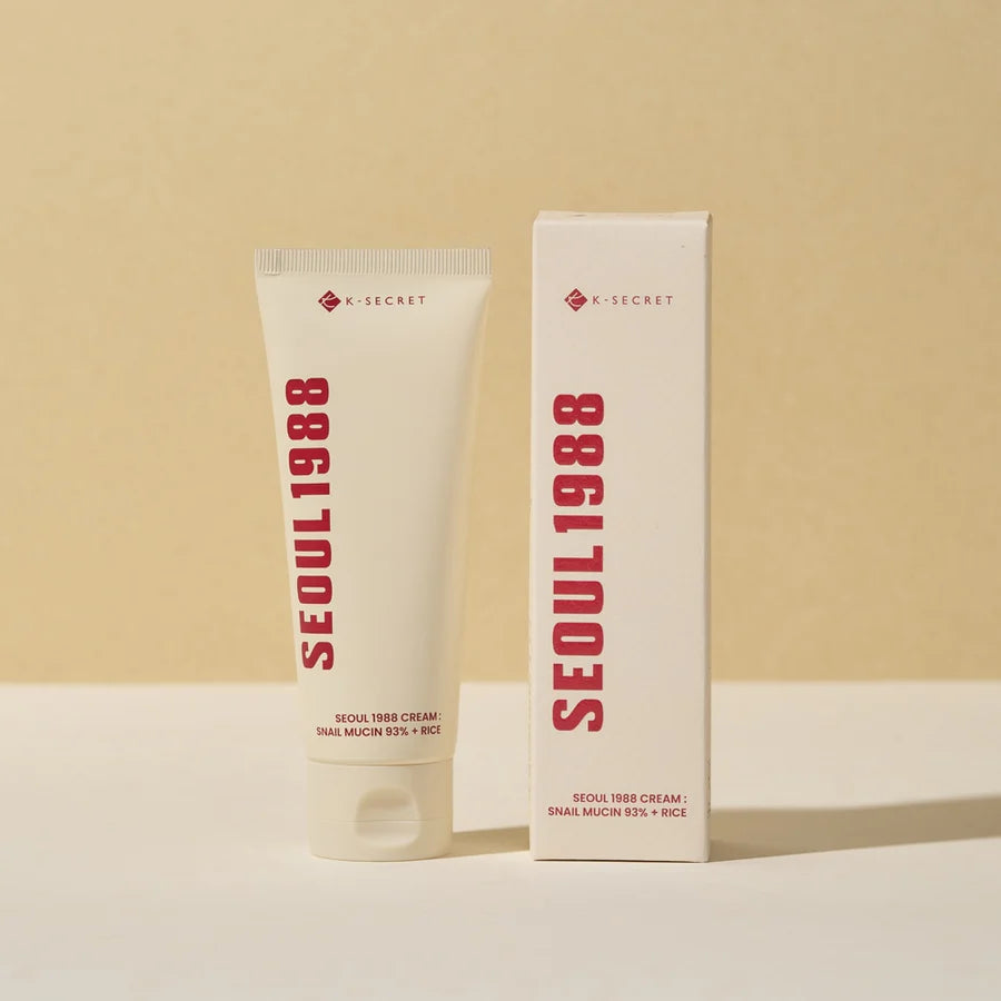 SEOUL 1988 Cream: Snail Mucin 93% + Rice