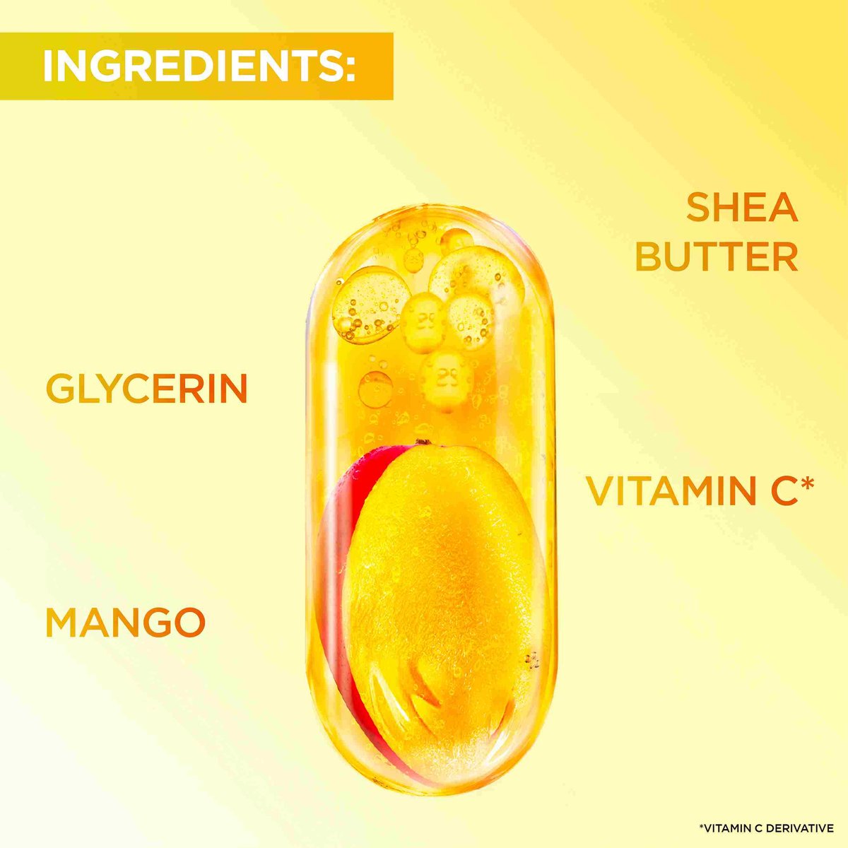 Garnier Vitamin C Nutri – Glow Body Cream 380ml