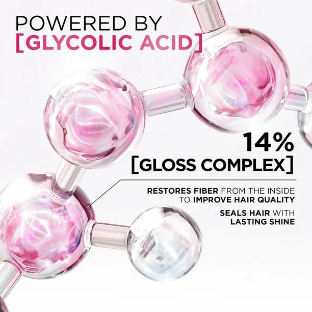 Leave In Serum Glycolic Gloss Hair Expertise, Enhance Shine and Smoothness, 150ml