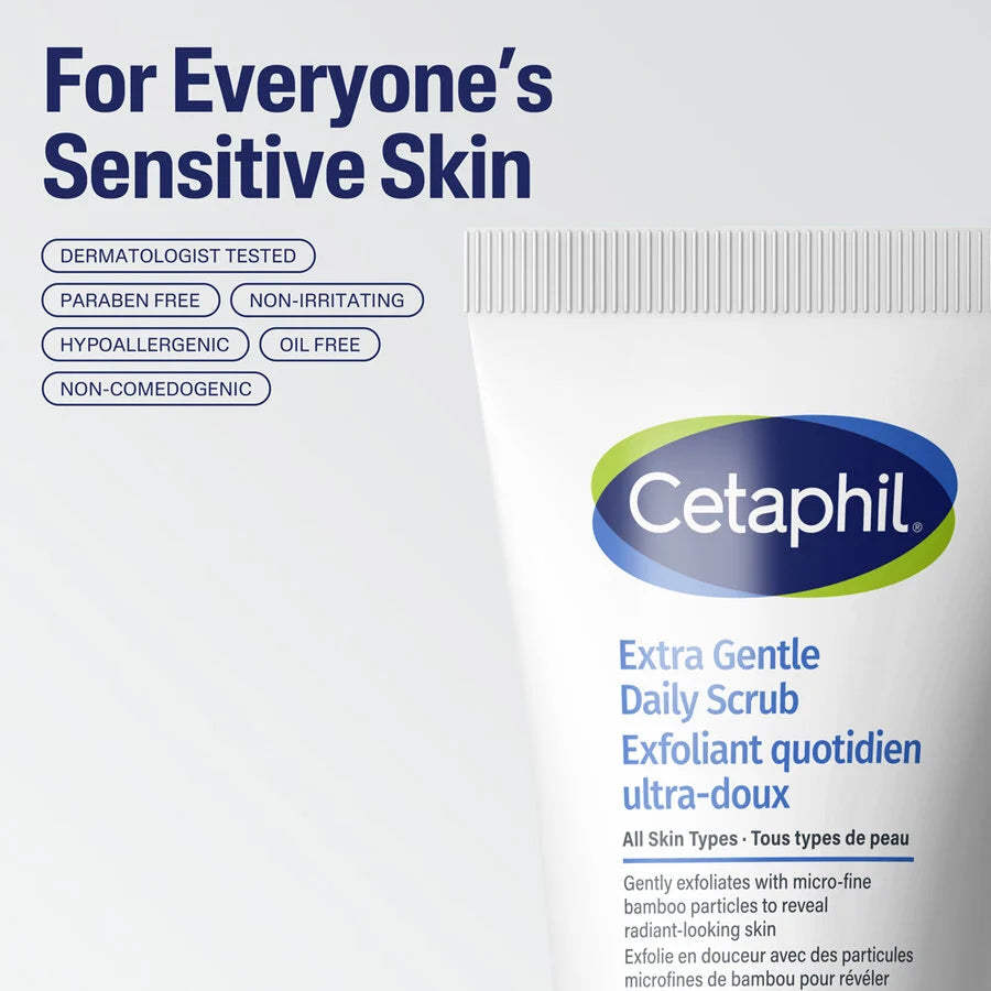 Cetaphil Extra Gentle Daily Scrub All Skin Type 178ml