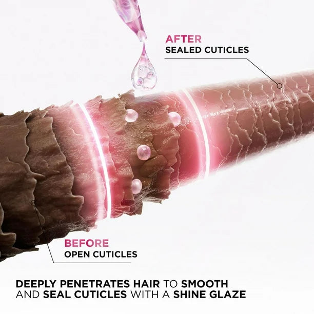 Leave In Serum Glycolic Gloss Hair Expertise, Enhance Shine and Smoothness, 150ml