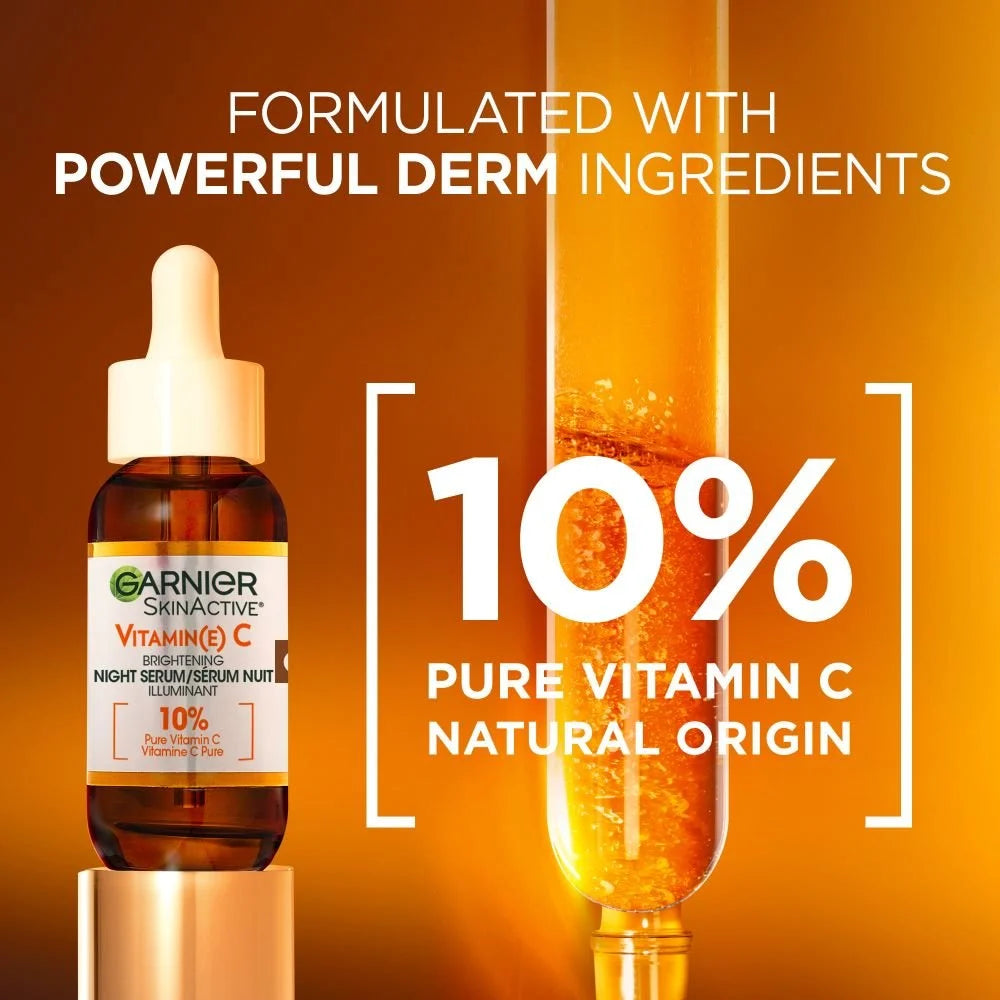 Garnier SkinActive Vitamin-C Night Serum 30ml