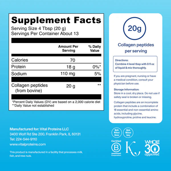 Vital Proteins Collagen Peptides 248g