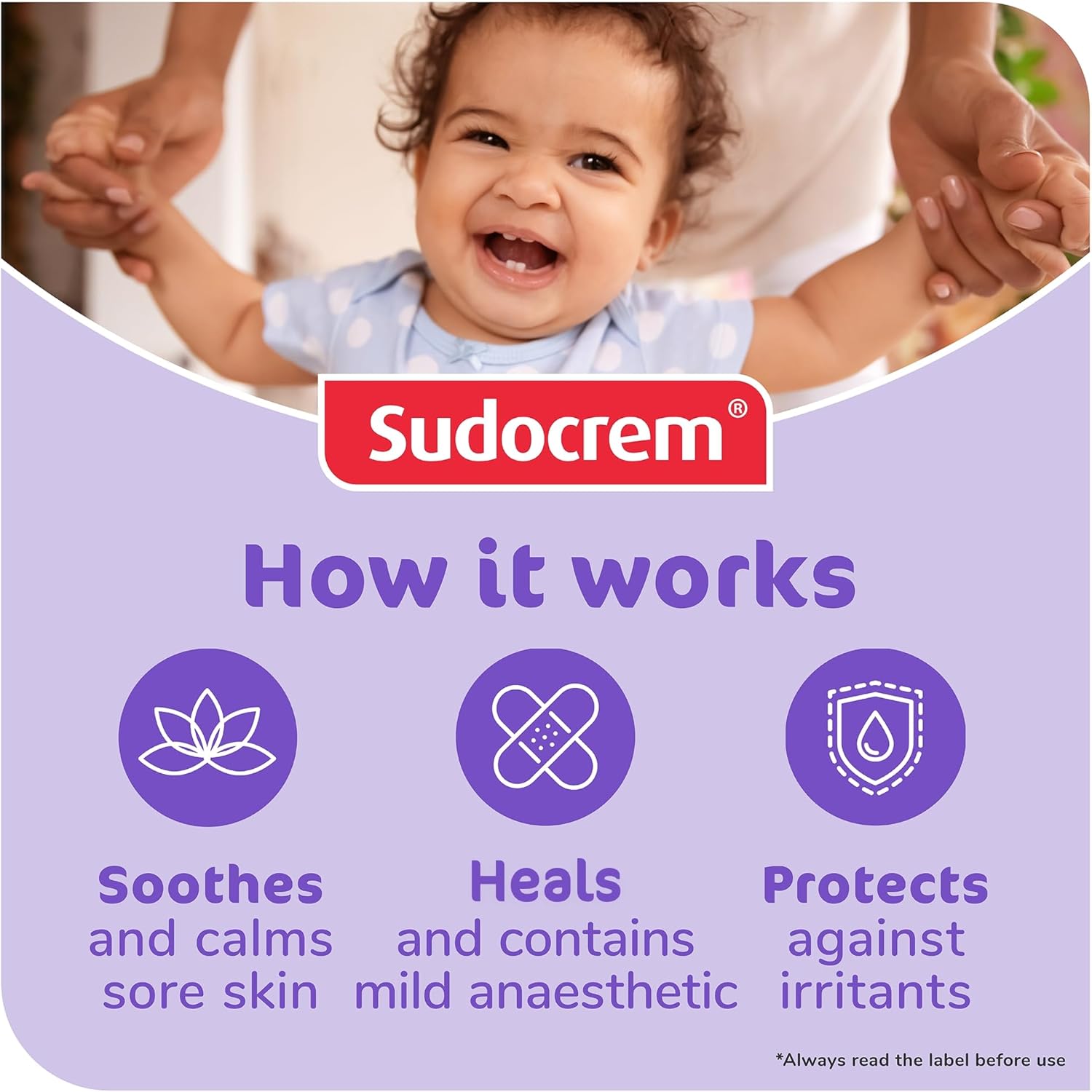 Sudocrem Soothes, Heals & Protects – 125g | Multi-Purpose Skin Cream