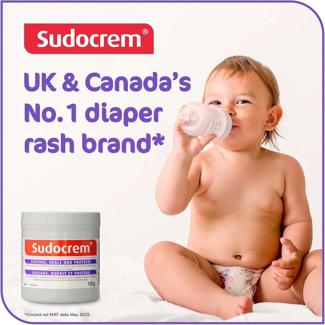Sudocrem Soothes, Heals & Protects – 125g | Multi-Purpose Skin Cream