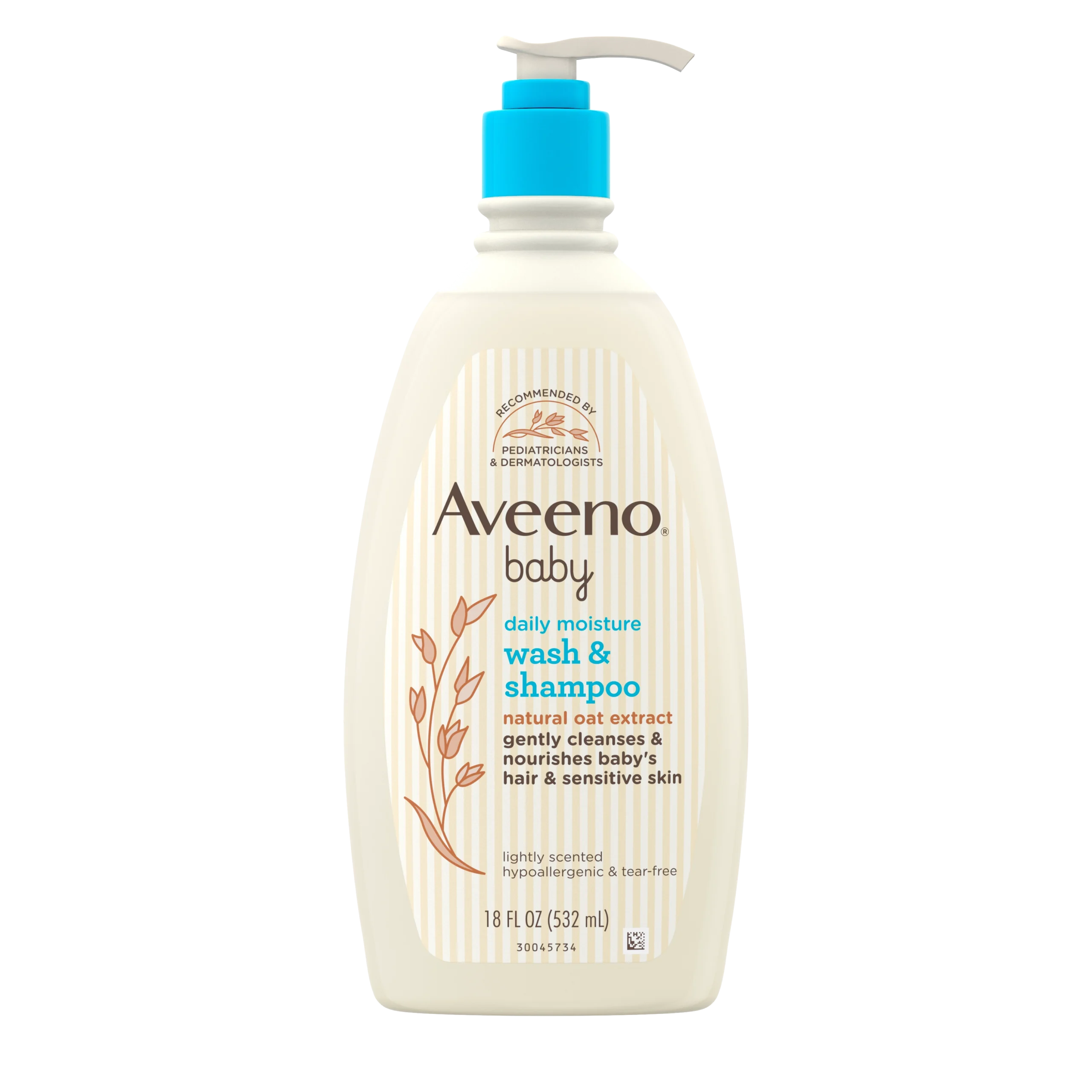 Baby Daily Moisture Wash &amp; Shampoo 18fl oz (532ml)