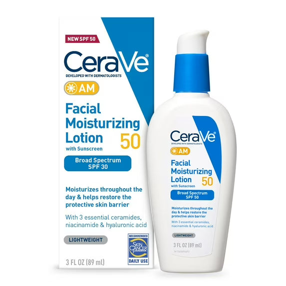 Cerave AM Facial Moisturizing Lotion SPF 50 89ml in Sri Lanka