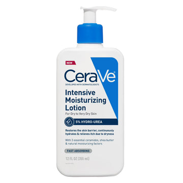 CeraVe Intensive Moisturizing Lotion for Dry to Very Dry Skin, 12 fl oz