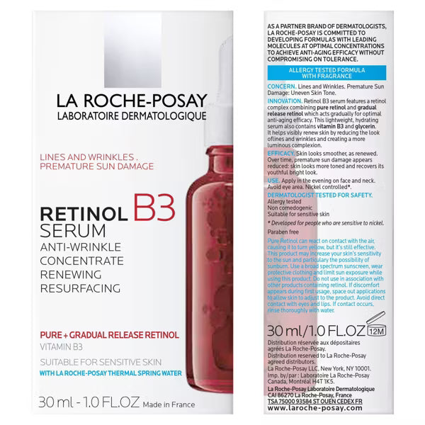 La Roche-Posay Pure Retinol with Vitamin B3 Face Serum 30ml