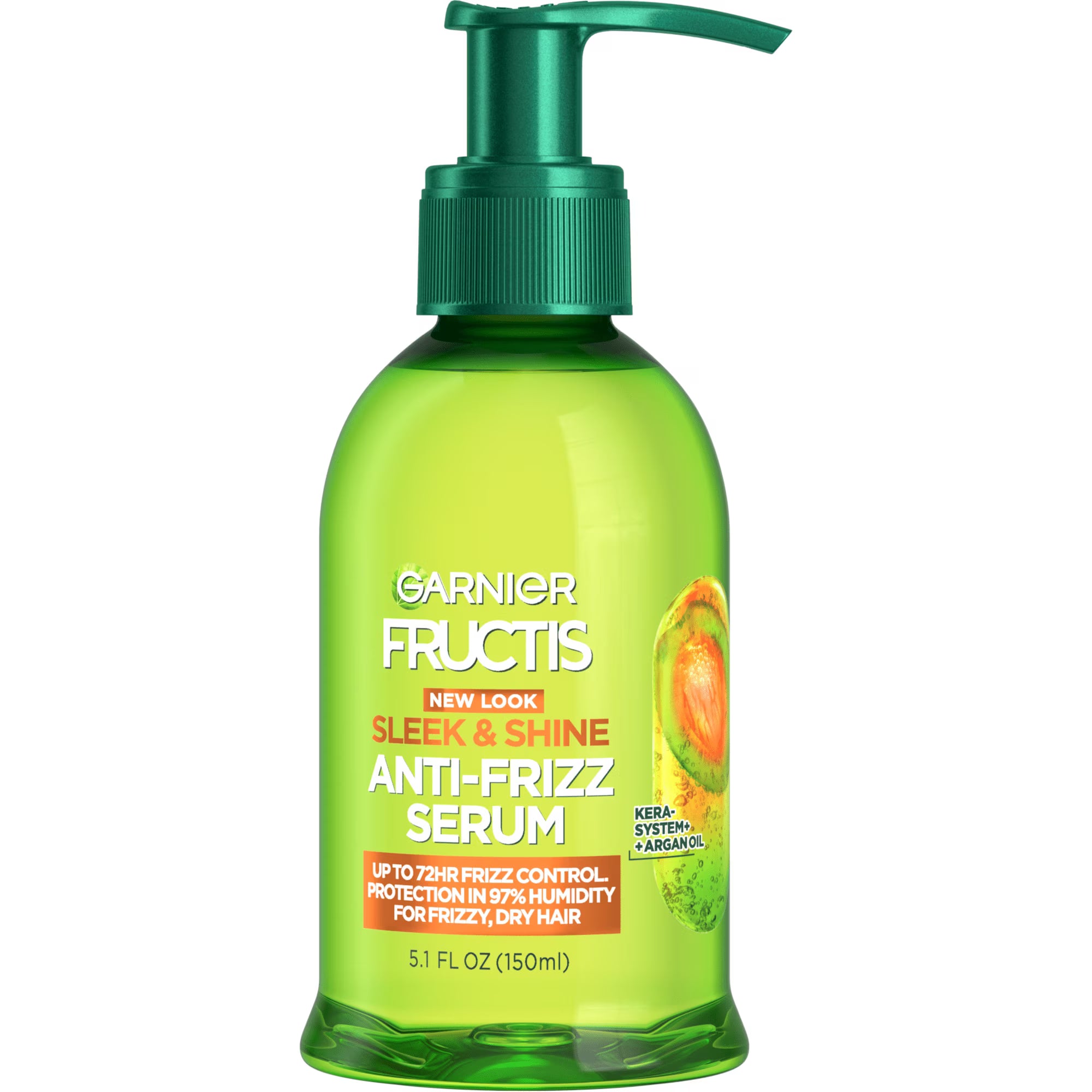 Garnier Fructis Sleek & Shine Anti-Frizz Serum, 5.1 fl oz
