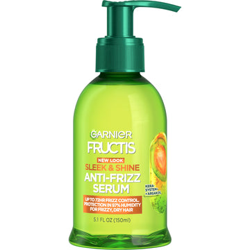 Garnier Fructis Sleek & Shine Anti-Frizz Serum, 5.1 fl oz