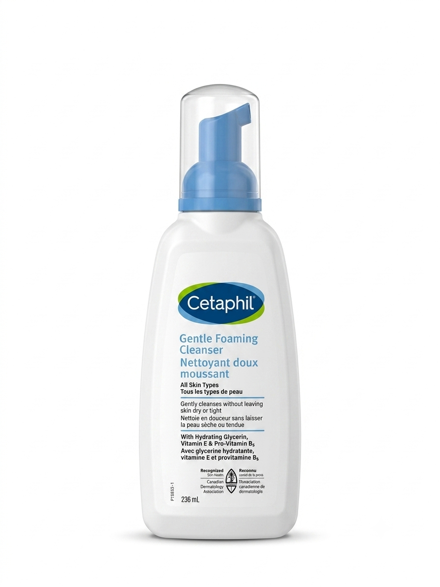 Cetaphil Gentle Foaming Cleanser (all skin type) 236ml