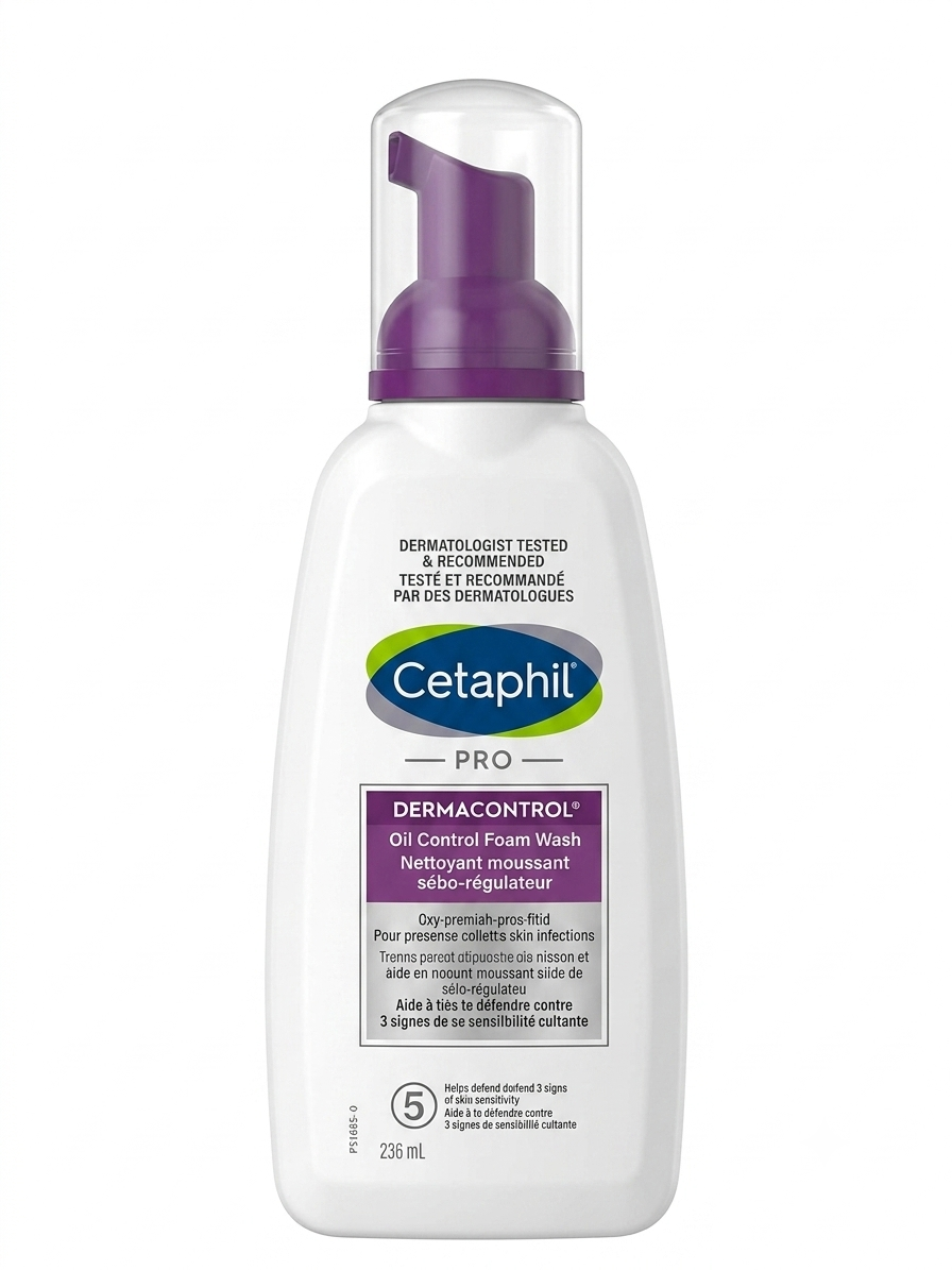Cetaphil Derma Control Oil Control Foam Wash 236ml