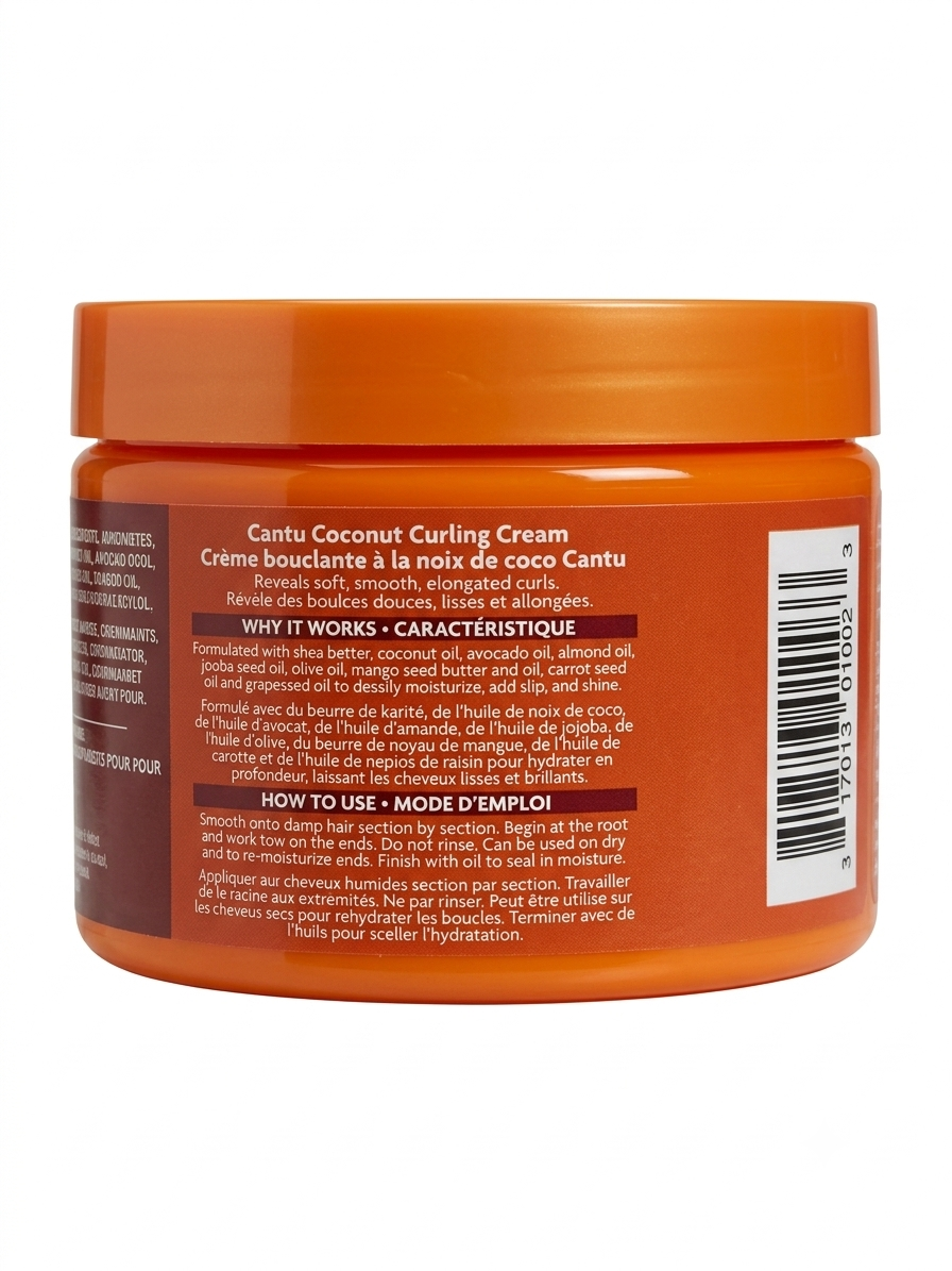 Cantu Shea Butter Coconut Curling Cream 340g