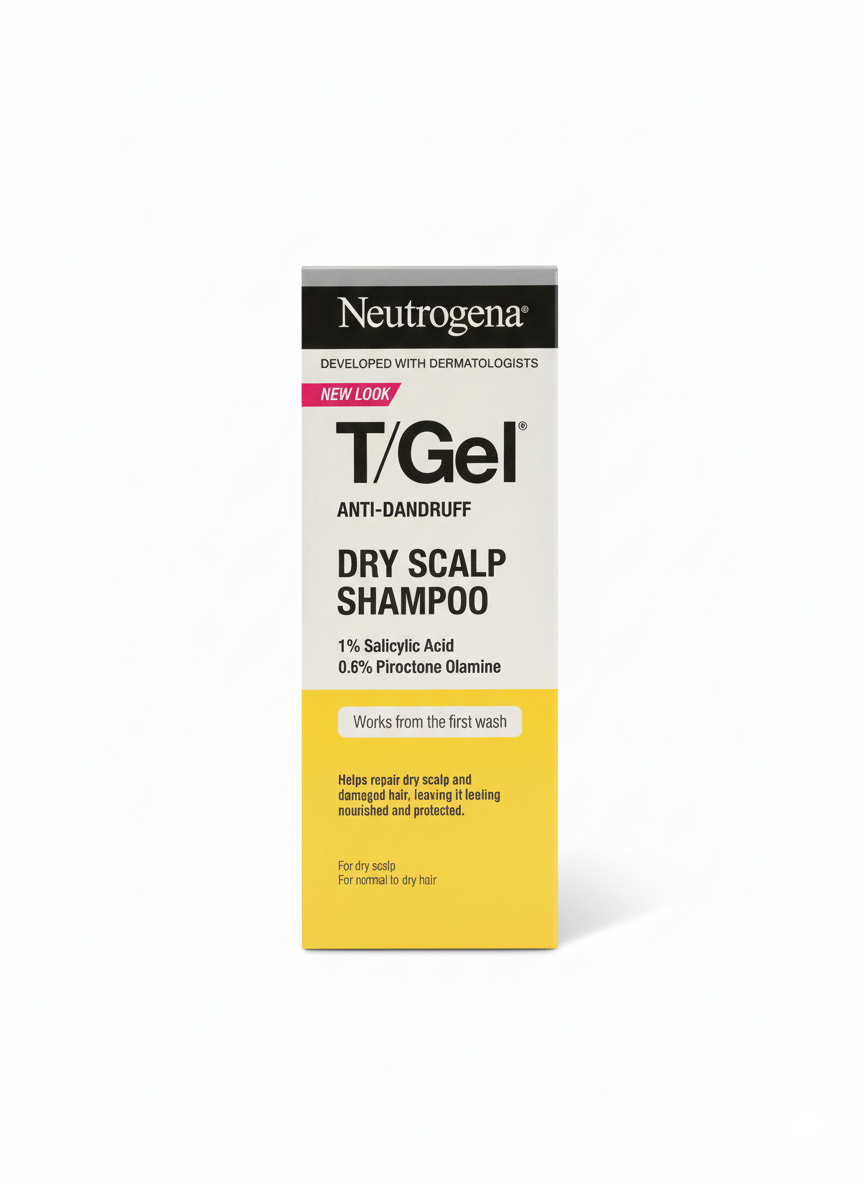 Neutrogena T/Gel Anti-Dandruff Shampoo for Dry Hair 250ml