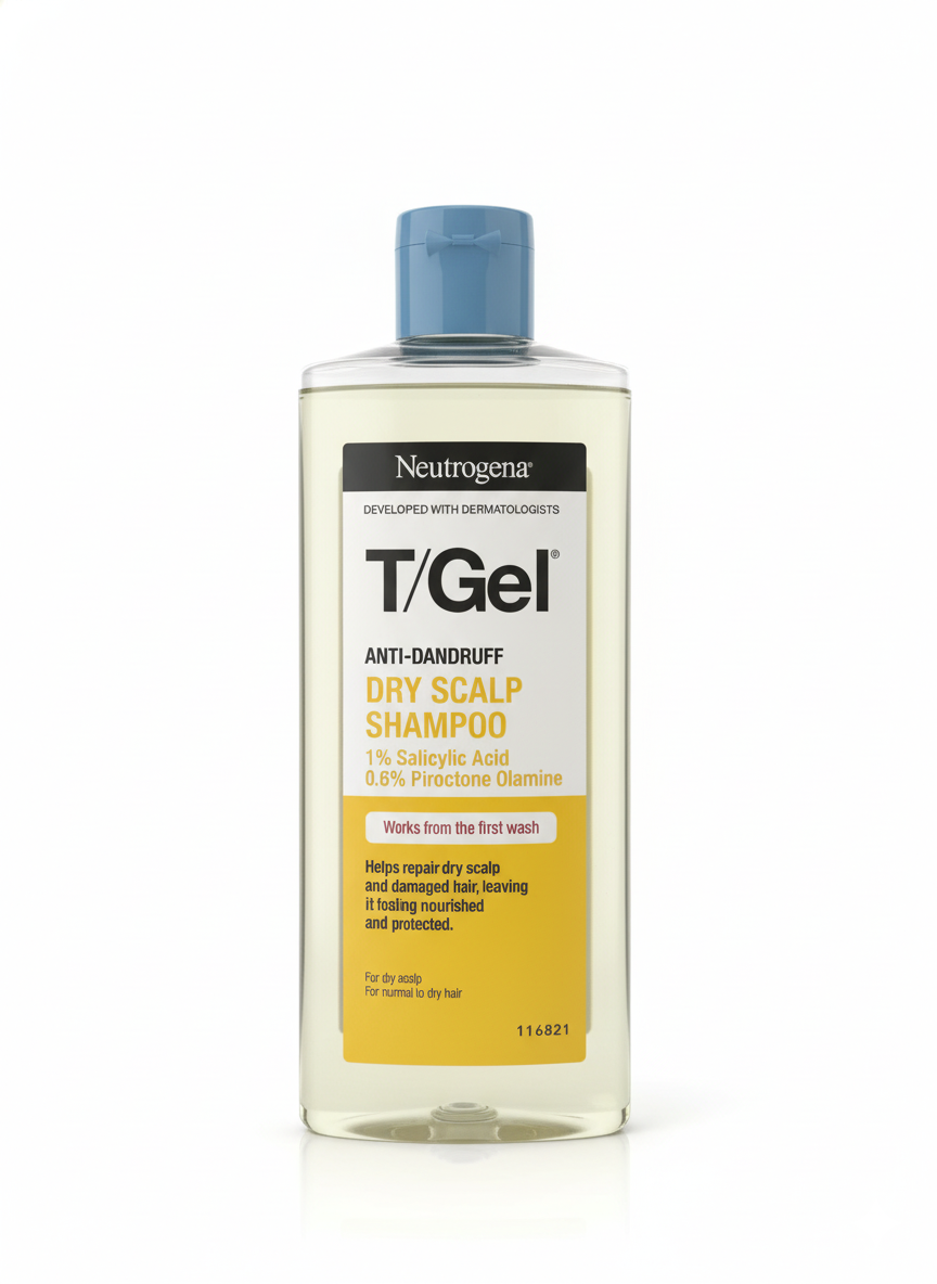 Neutrogena T/Gel Anti-Dandruff Shampoo for Dry Hair 250ml