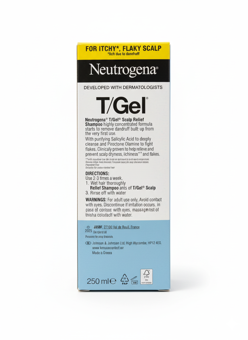 Neutrogena T/gel® Anti-dandruff Scalp Relief Shampoo 250ml