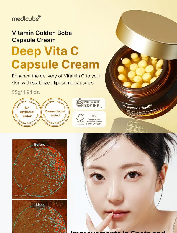 Medicube Deep Vita C Capsule Cream
