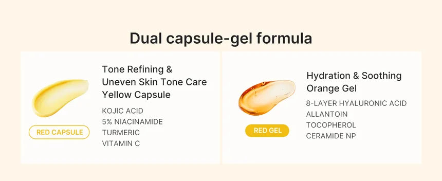 Medicube Kojic Acid Turmeric Vita Capsule Cream