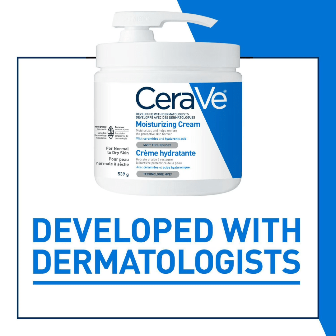 CeraVe moisturizing cream jar 