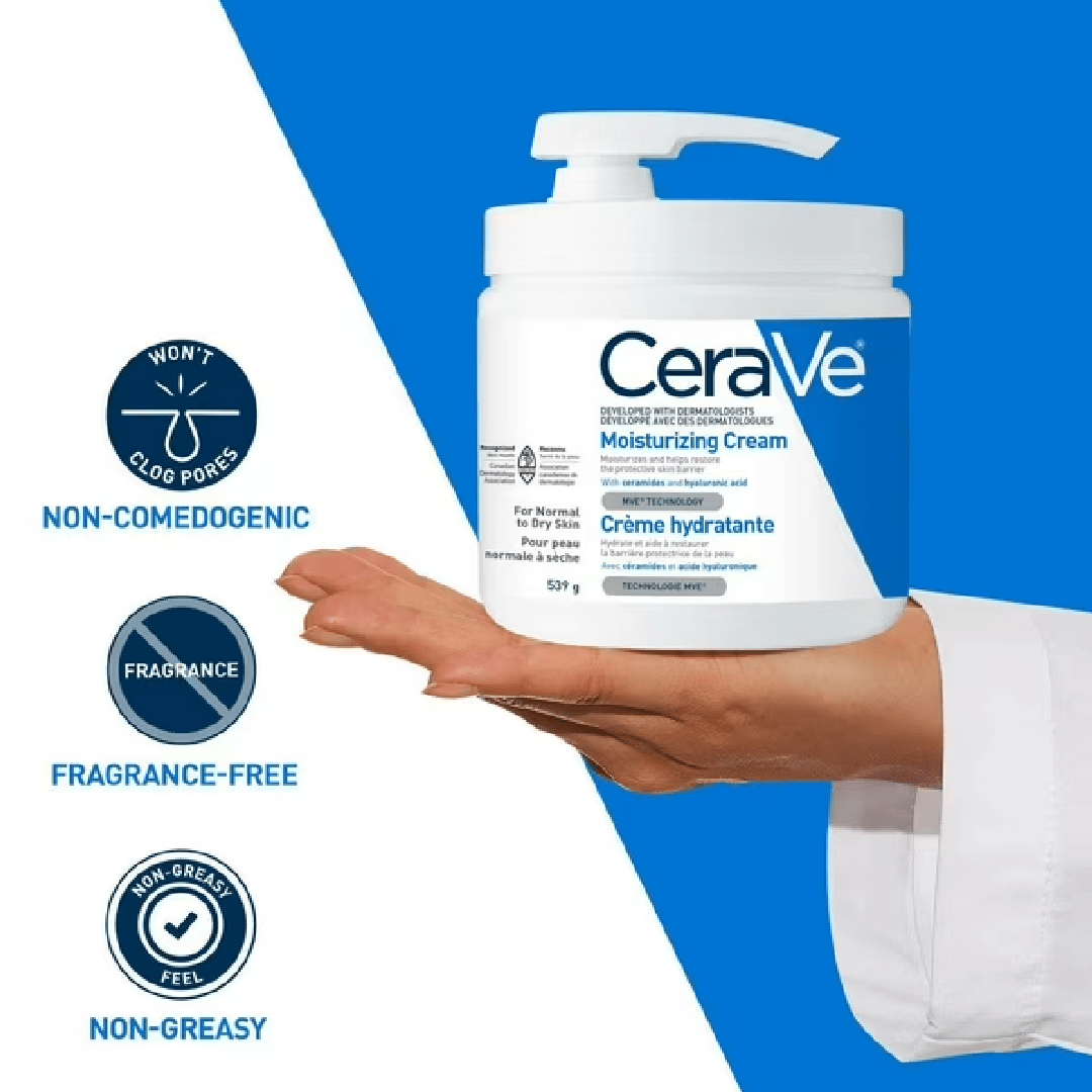 Cerave Moisturizing Cream for Normal to Dry Skin 539g
