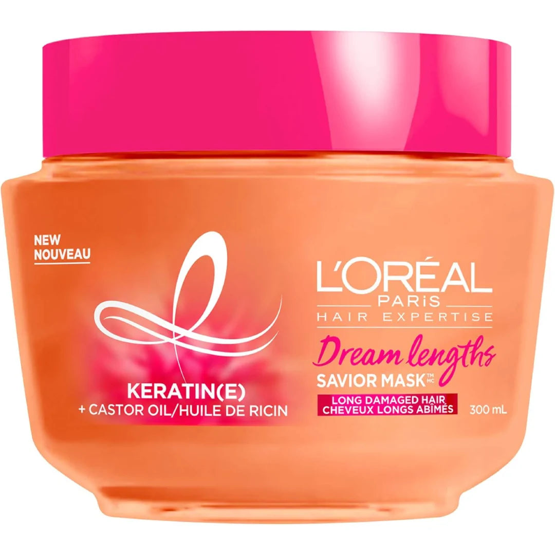 L’Oréal Paris Hair Expertise Dream Lengths Hair Mask – 300ml | Repair & Strengthen Long Hair