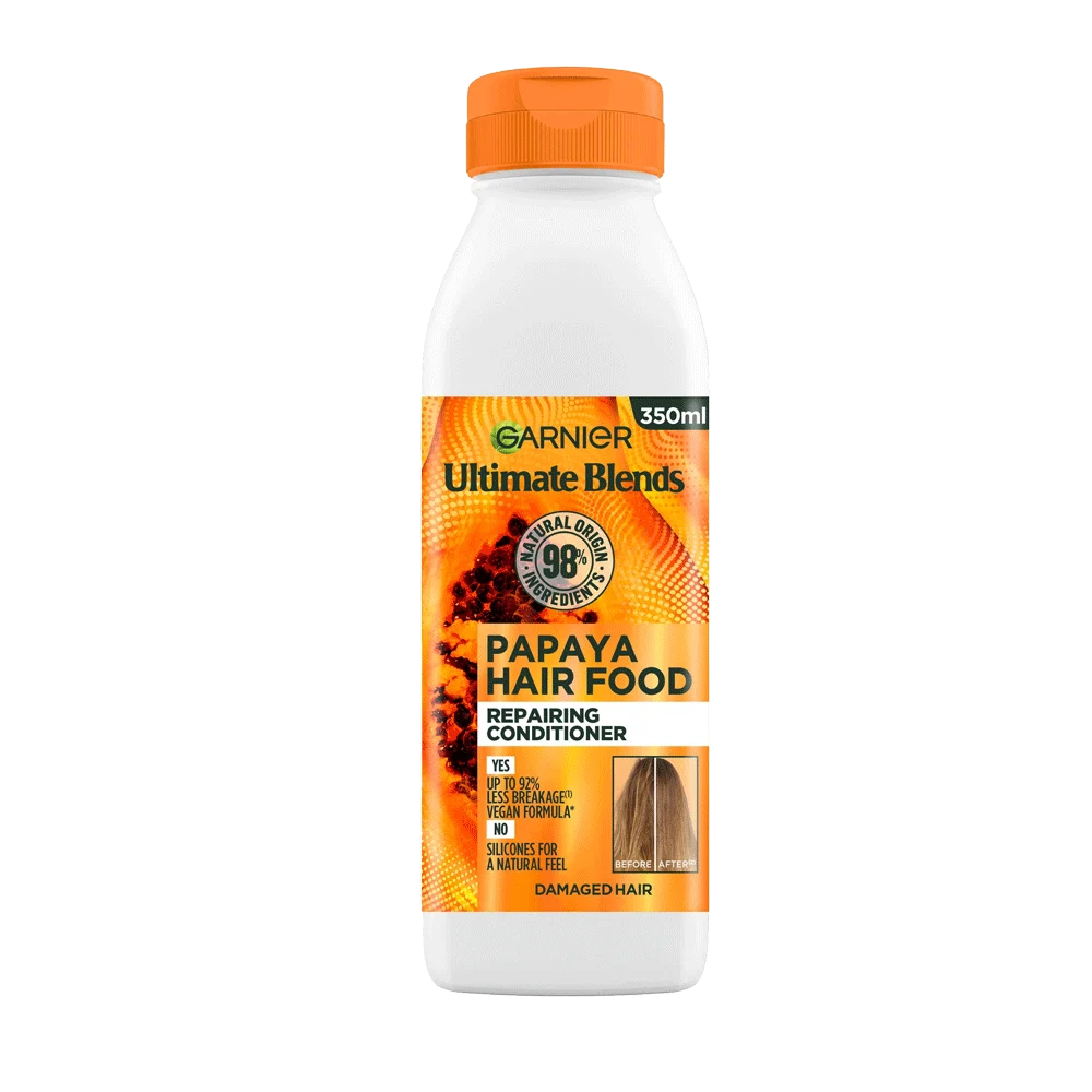 Garnier Ultimate Blends Nourishing Hair Food Papaya Conditioner For Dry Hair 350ml