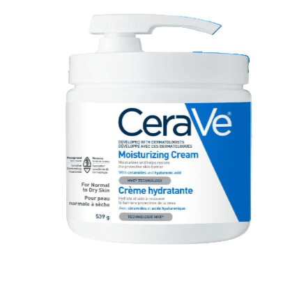 CeraVe moisturizing cream jar 