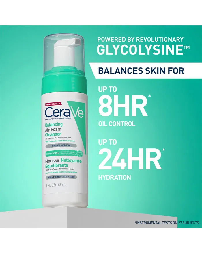 CeraVe Balancing Air Foam Facial Cleanser 148ml
