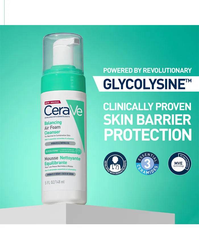 CeraVe Balancing Air Foam Facial Cleanser 148ml