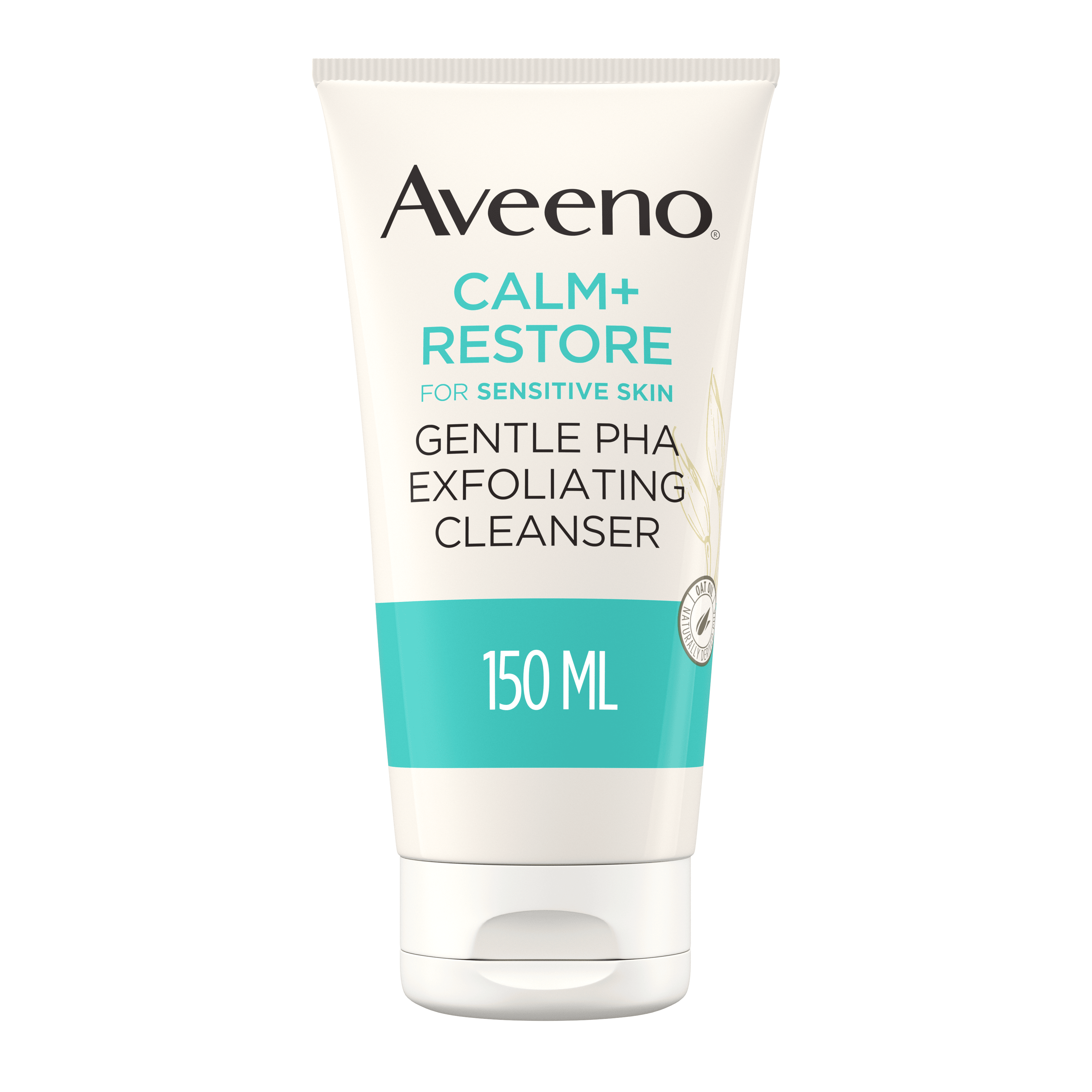 Aveeno Face CALM+RESTORE Gentle Smooth PHA Exfoliating Cleanser for Sensitive Skin, 150ml in Sri Lanka
