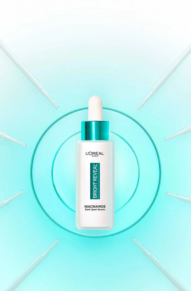 L'Oréal Paris Bright Reveal Niacinamide Dark Spot Serum with 12% Niacinamide and Amino-Sulfonic Acid 30ml in Sri Lanka