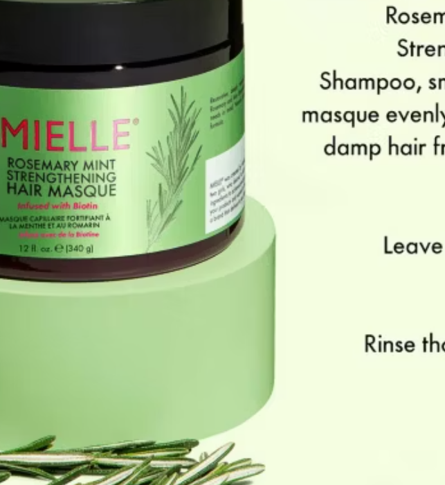 Mielle Rosemary Mint Strengthening Hair Masque