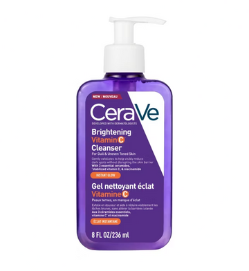 Cerave Skin Renewing Brightening Vitamin C Cleanser 236ml